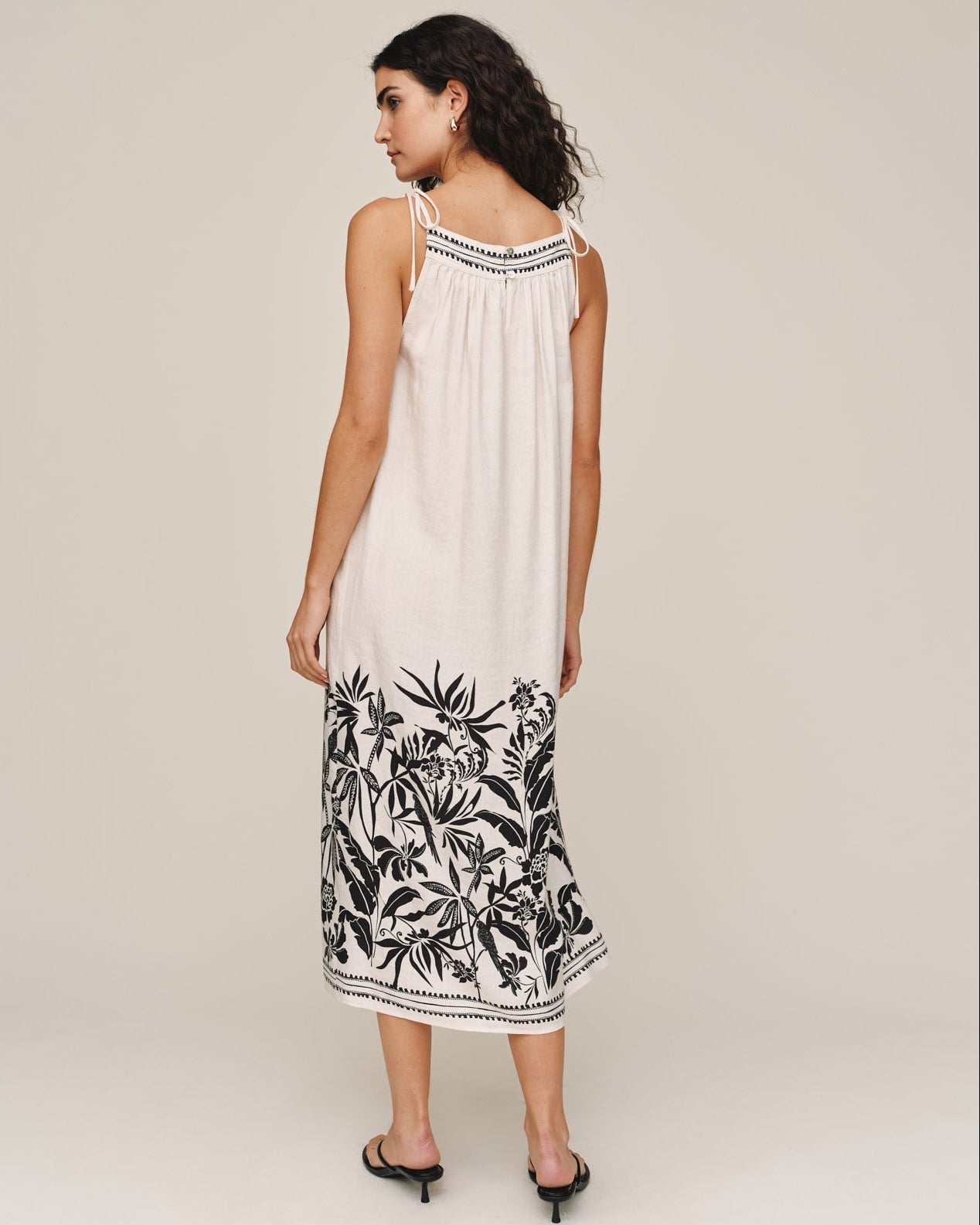 Bella Dahl Tie Strap Maxi Dress