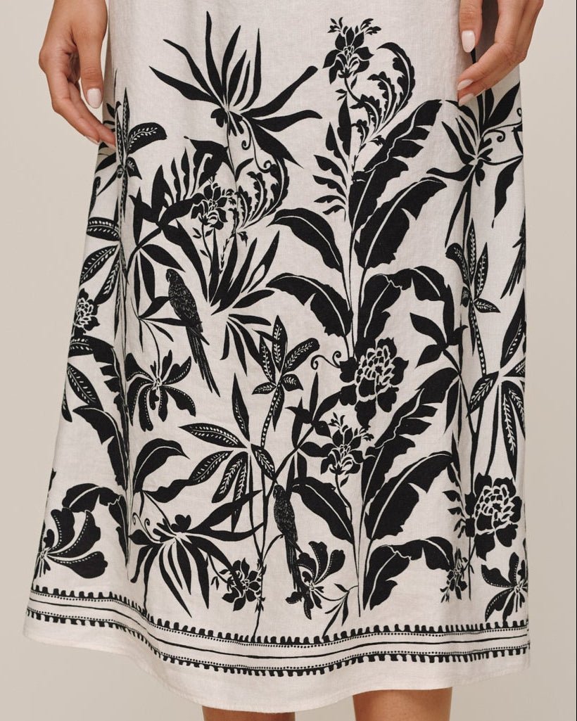 Bella Dahl Tie Strap Maxi Dress