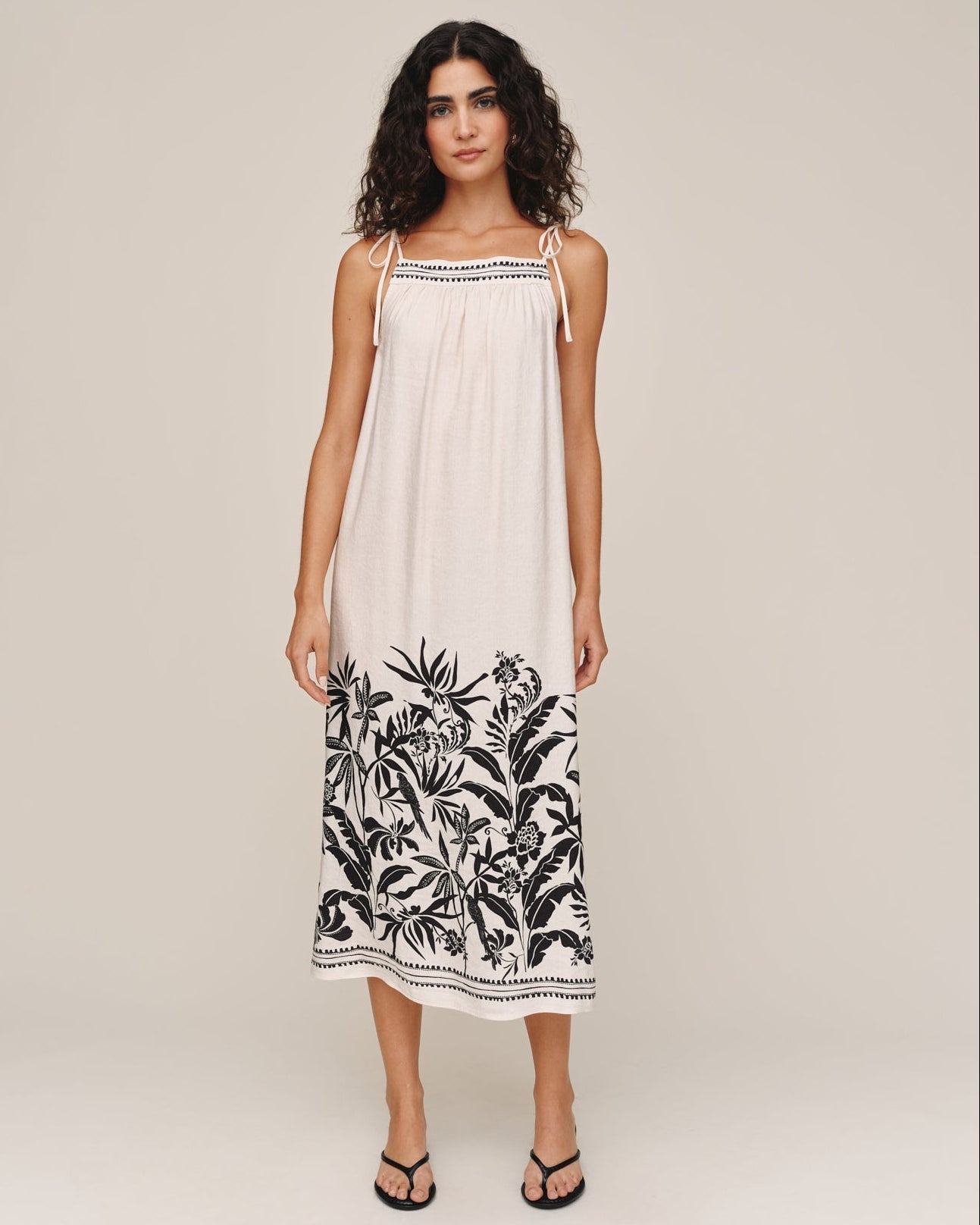 bella dahl linen dress Bella Dahl Square Neck Button Front Mini Dress
