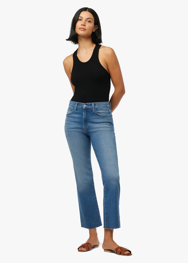 JOE'S JEANS The Callie Cropped Bootcut Raw Hem