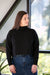 NYLAND Trinity Mock Neck Sweater Black