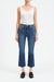 Daze Denim Shy Girl High Rise Crop Flare in Influencer