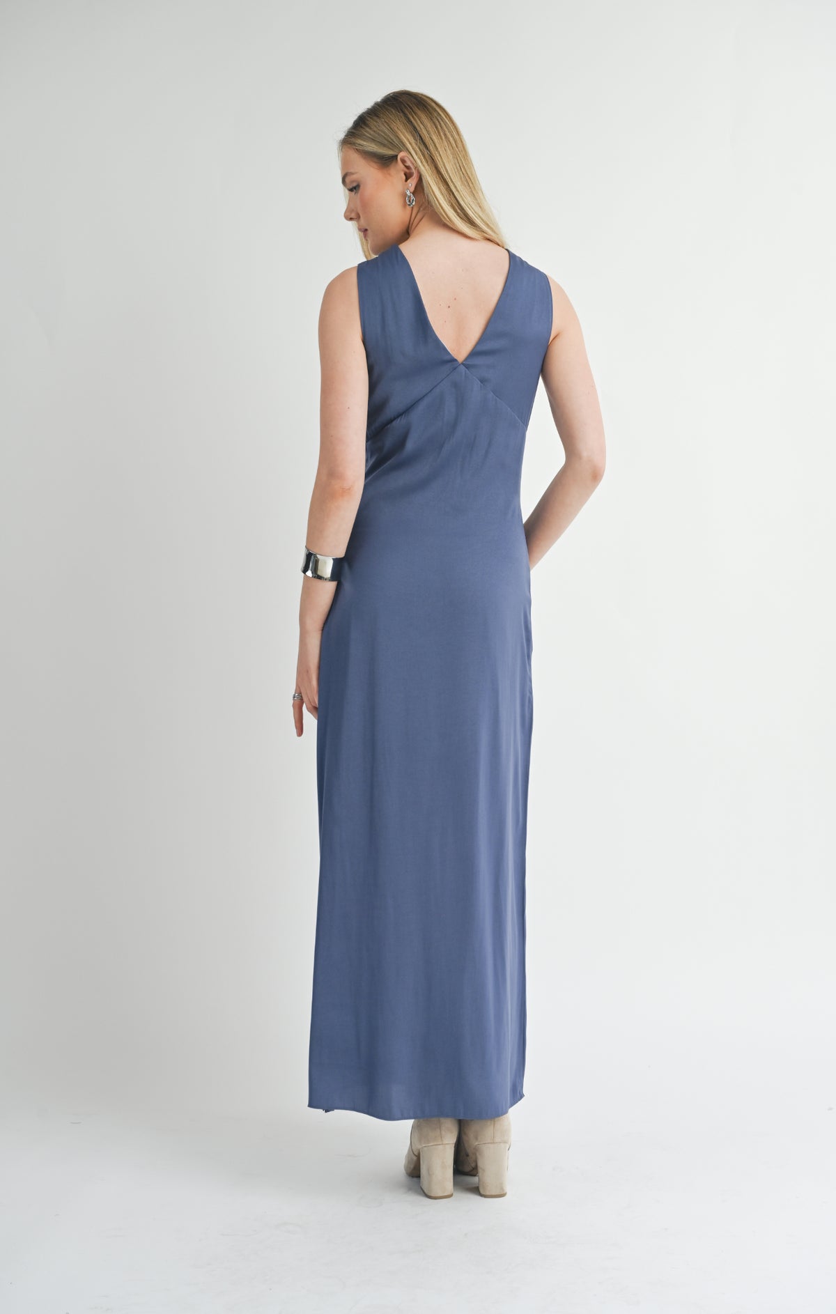 SAGE THE LABEL Write Poetry Lace Contrast Maxi Dress