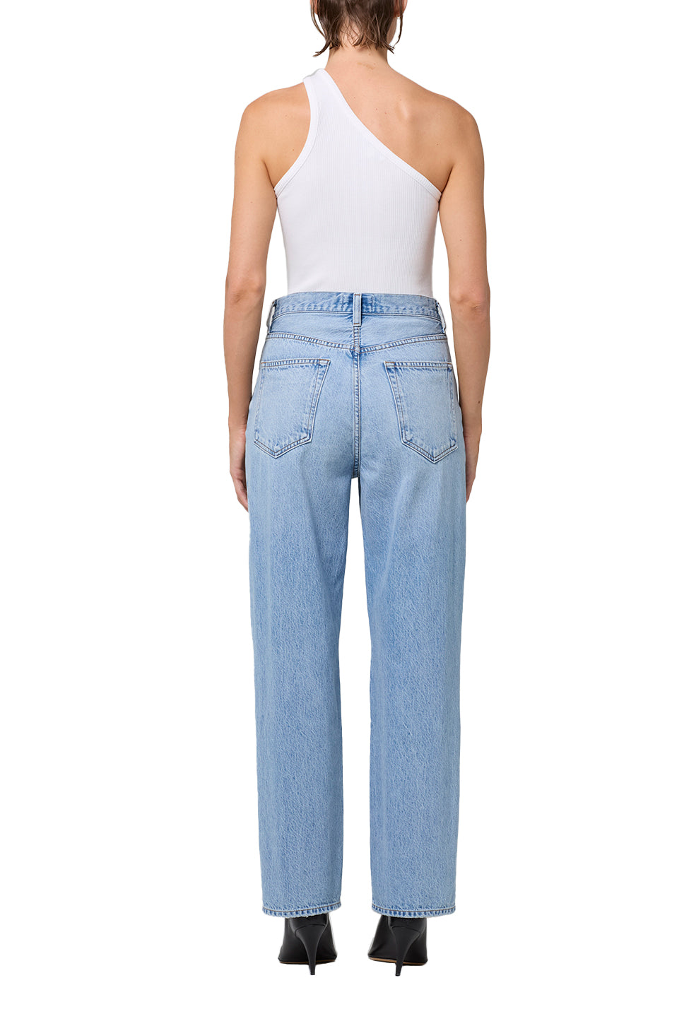 AGOLDE V-Waist Baggy in Prevail