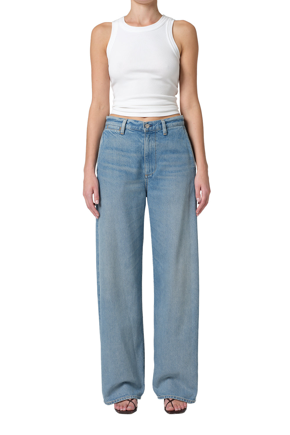 Citizens of Humanity Ayla Polish Trouser in Chalice