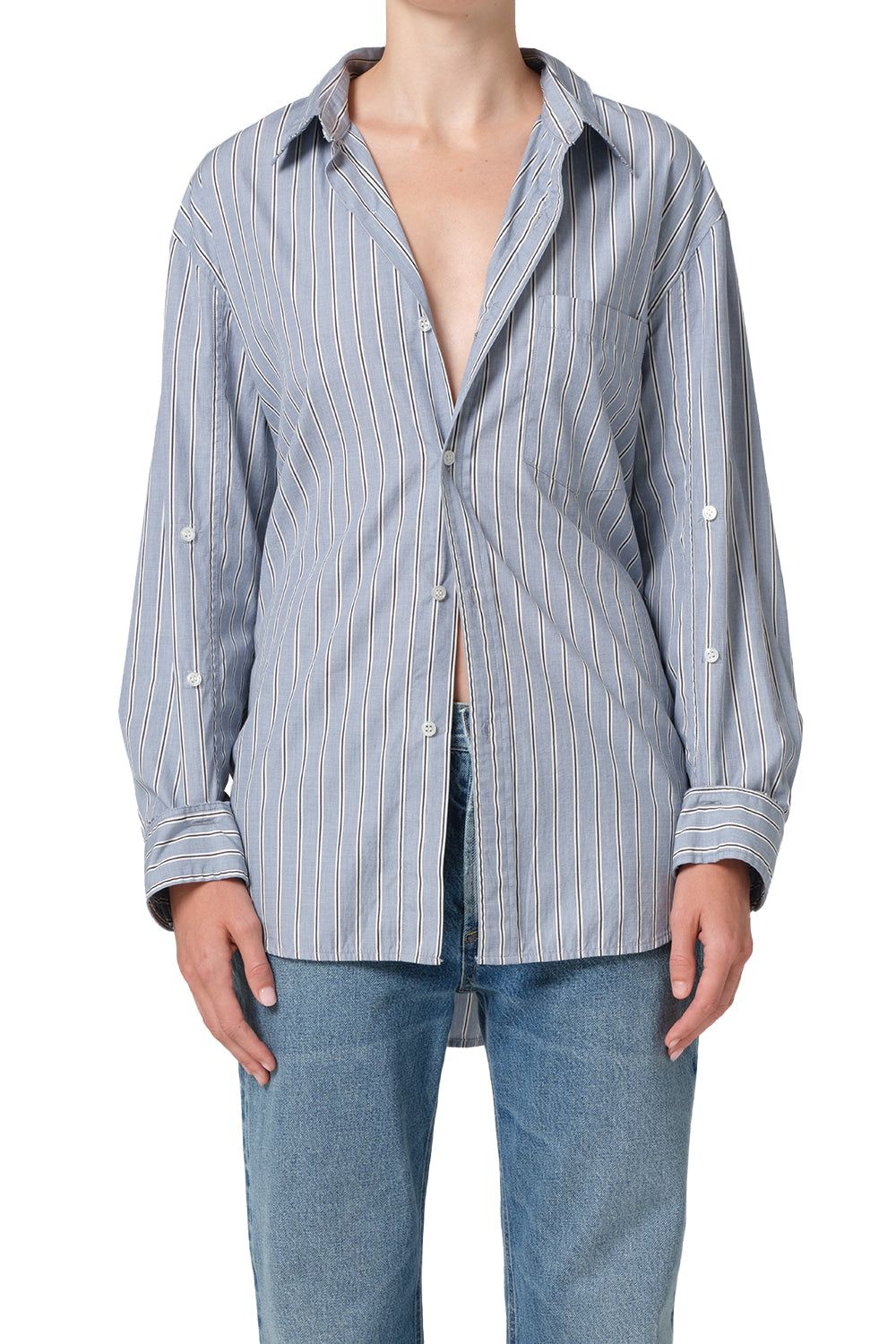 Citizens of Humanity Kayla Shirt in Frida Stripe