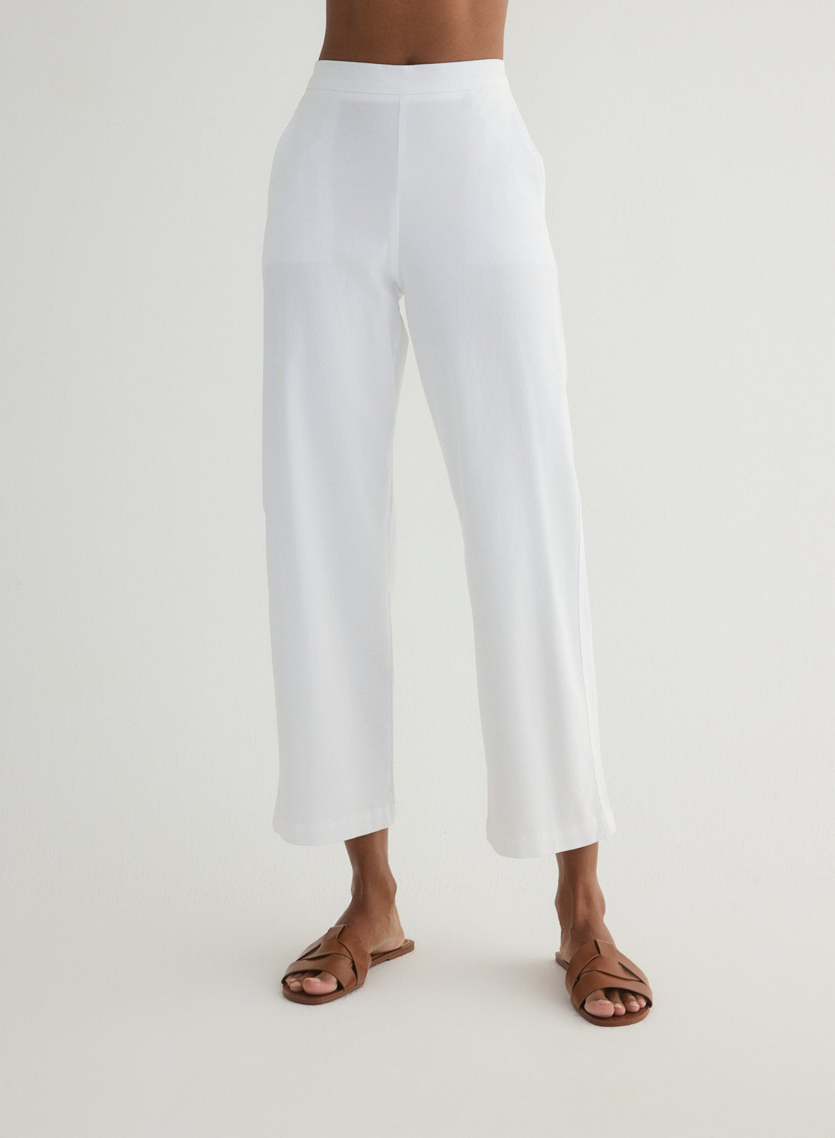 Bella Dahl Catalina Clean Front Wide Leg Crop