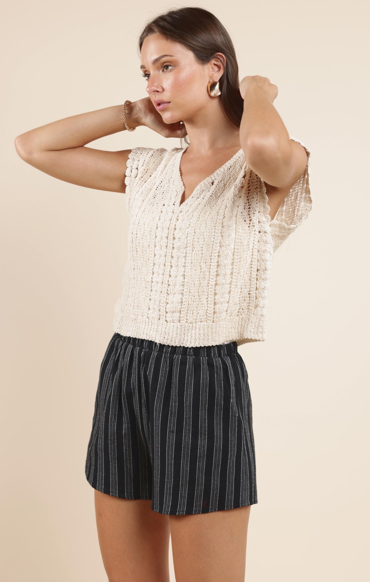 Sadie &amp; Sage Mimi Crochet Tank