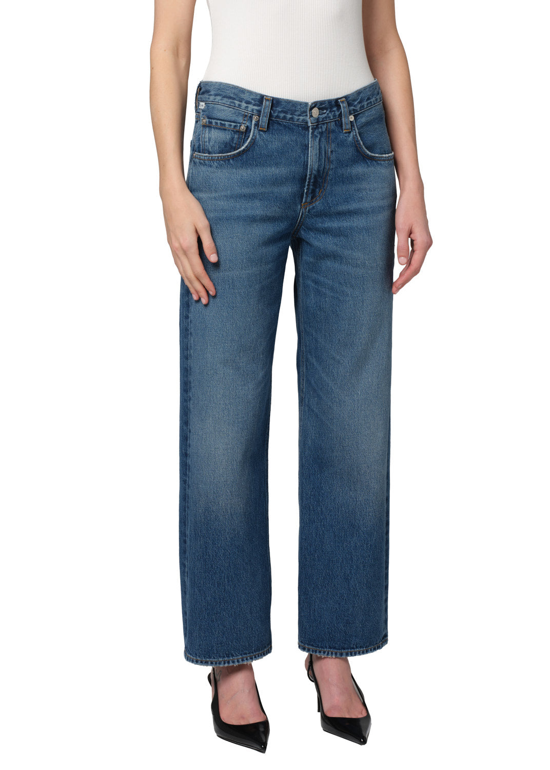 Citizens of Humanity Lindz Low Rise Easy Straight in Chaya