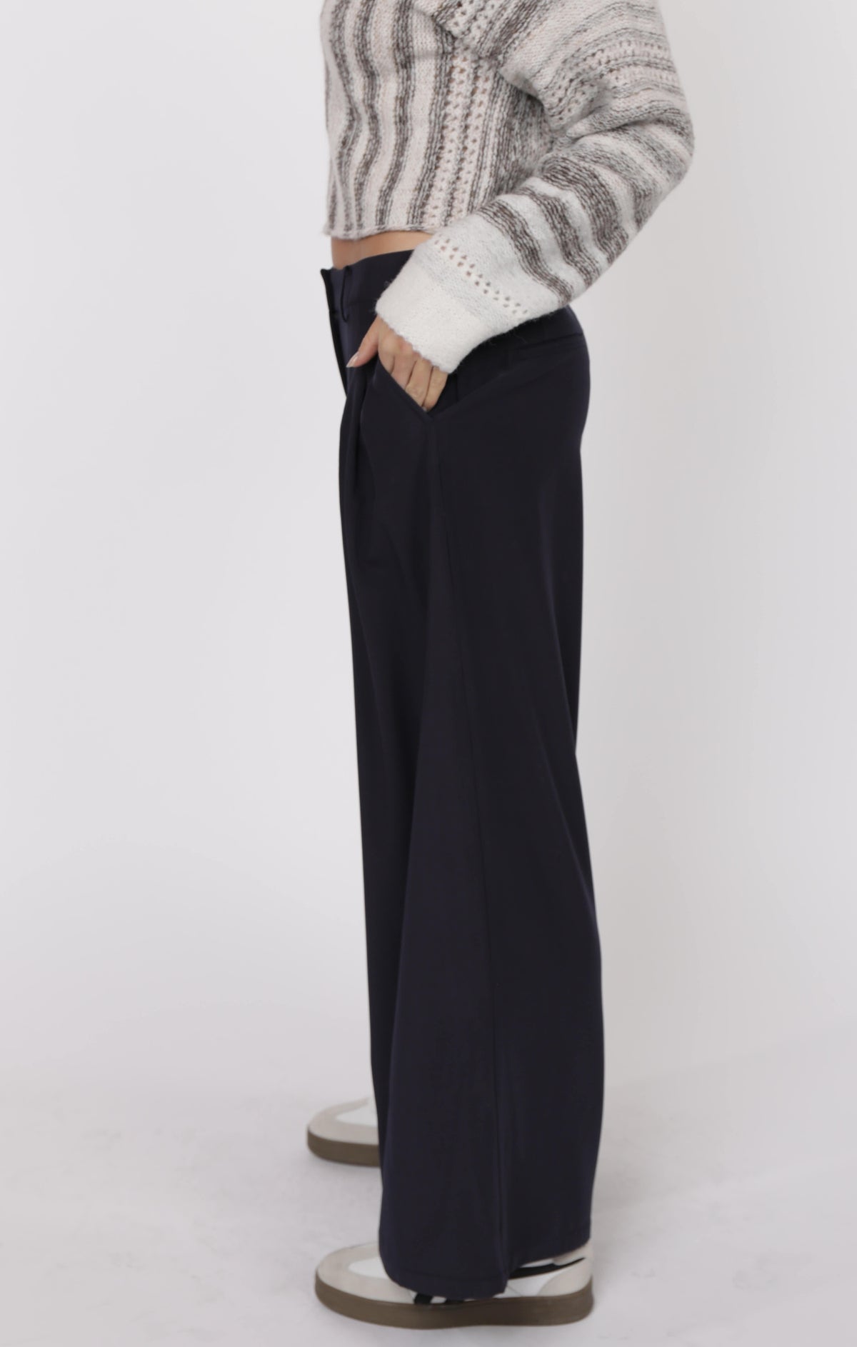 SAGE THE LABEL Most Wanted Pleat Front Wide Leg Pant
