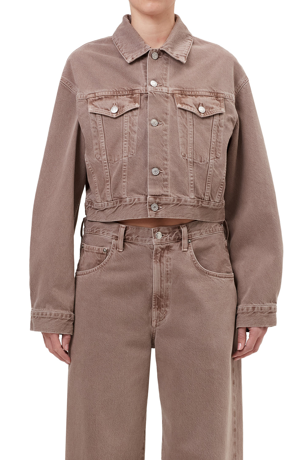 AGOLDE Radley Jacket in Ceramic