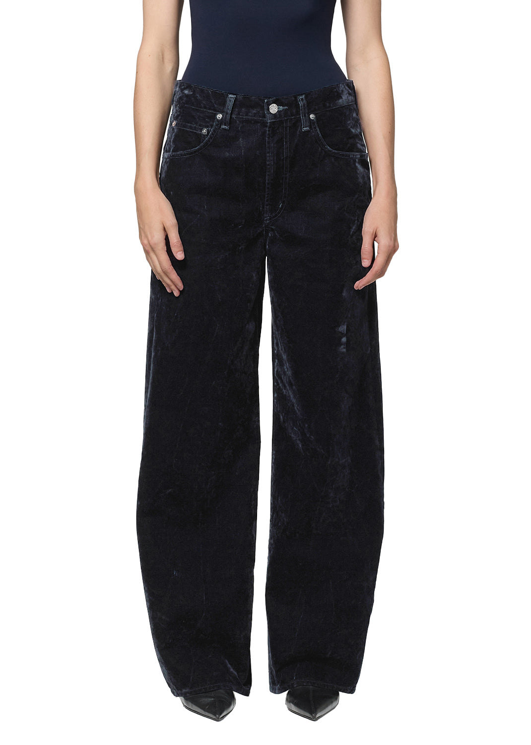 AGOLDE Low Curve Jean in Crushed