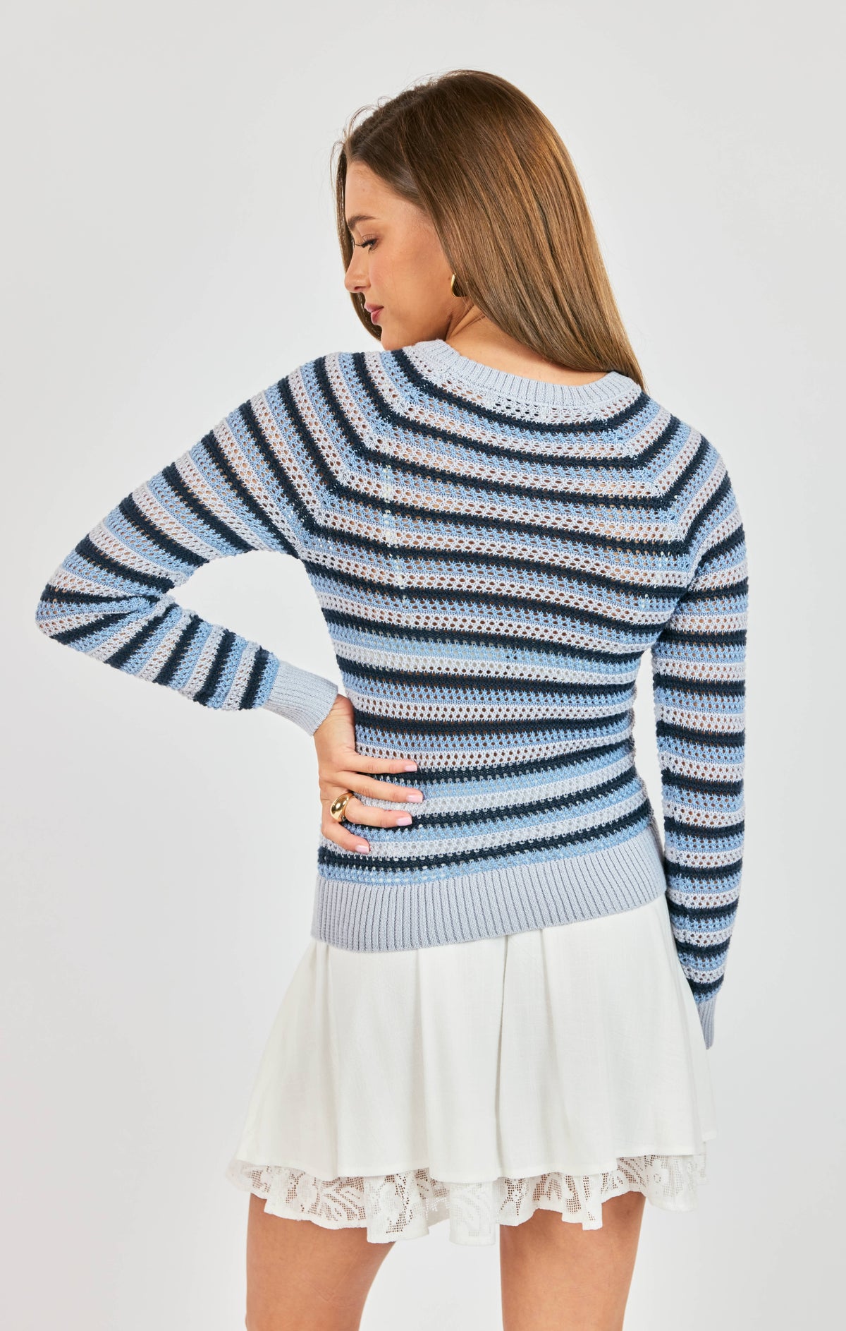 Sadie &amp; Sage Juliet Stripe Sweater