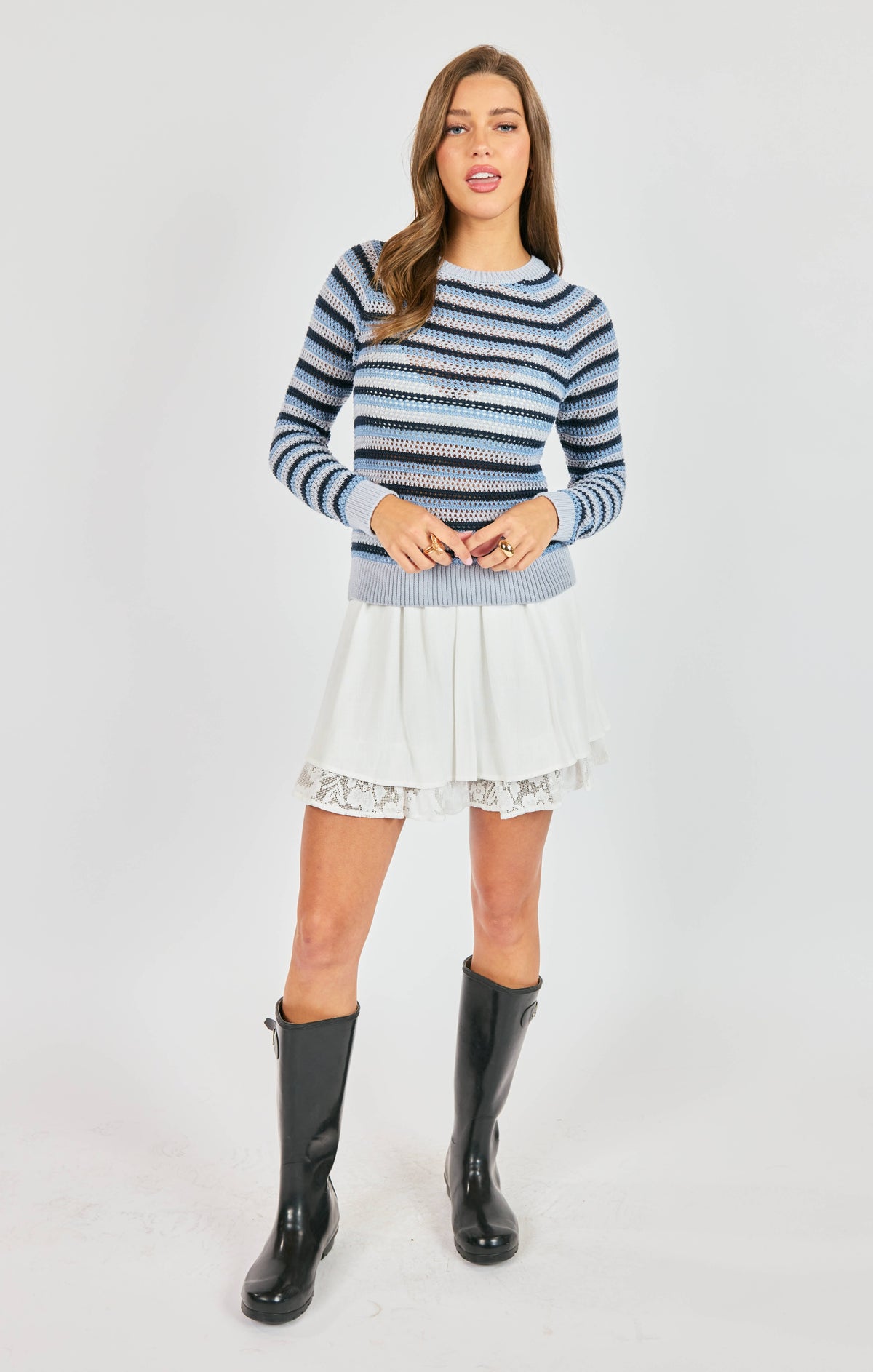 Sadie &amp; Sage Juliet Stripe Sweater