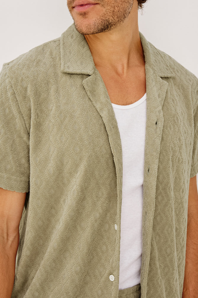 Rails Maverick Shirt in Craft Paper Diamond