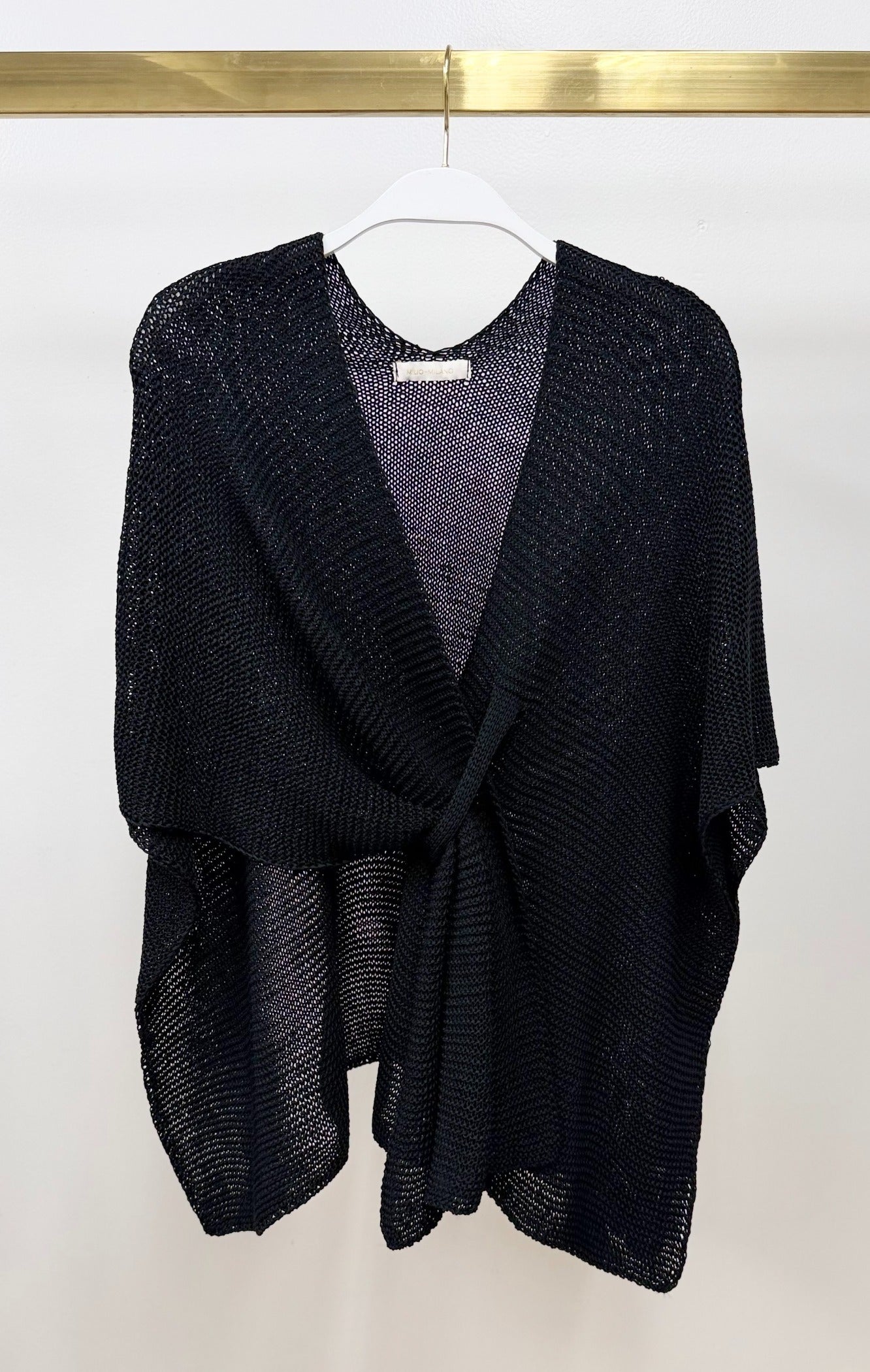 NYLAND Willis Knit Front Wrap Shawl