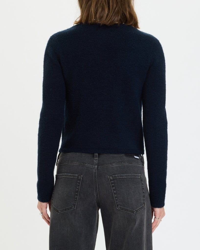 Daze Denim Muse Embroidered Fitted Cardigan