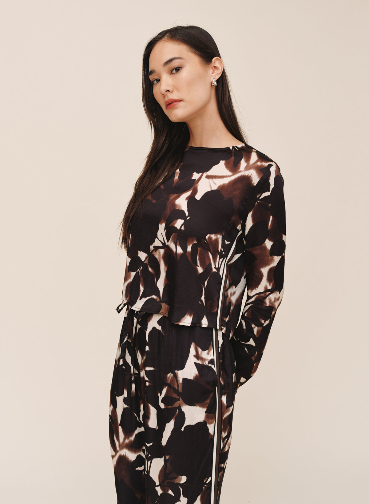 Bella Dahl Long Sleeve Button Back Top
