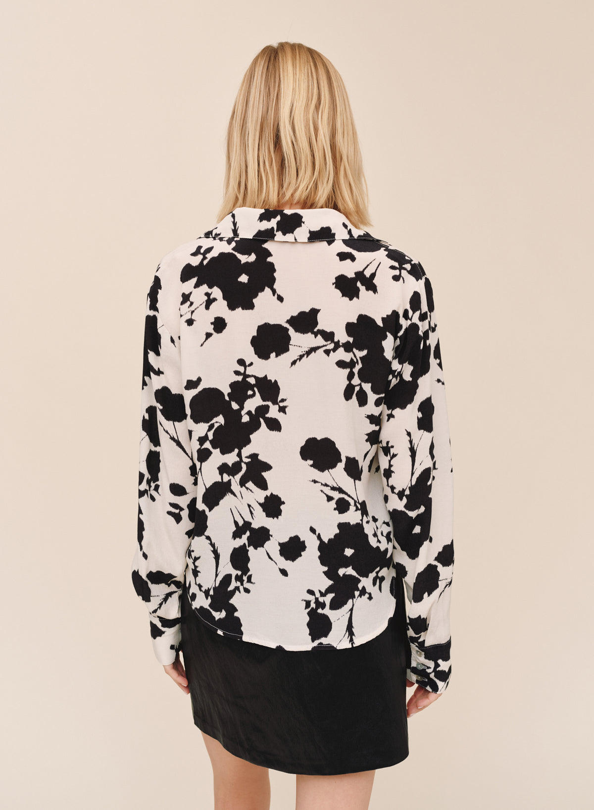 Bella Dahl Long Sleeve Button Up Shirt w/ Wide Cuff