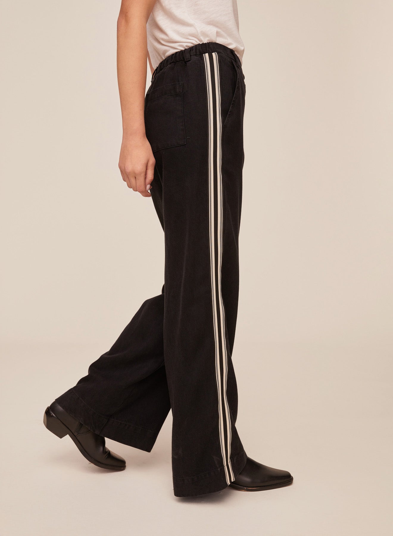 Bella Dahl Trouser Jean with Side Stripe