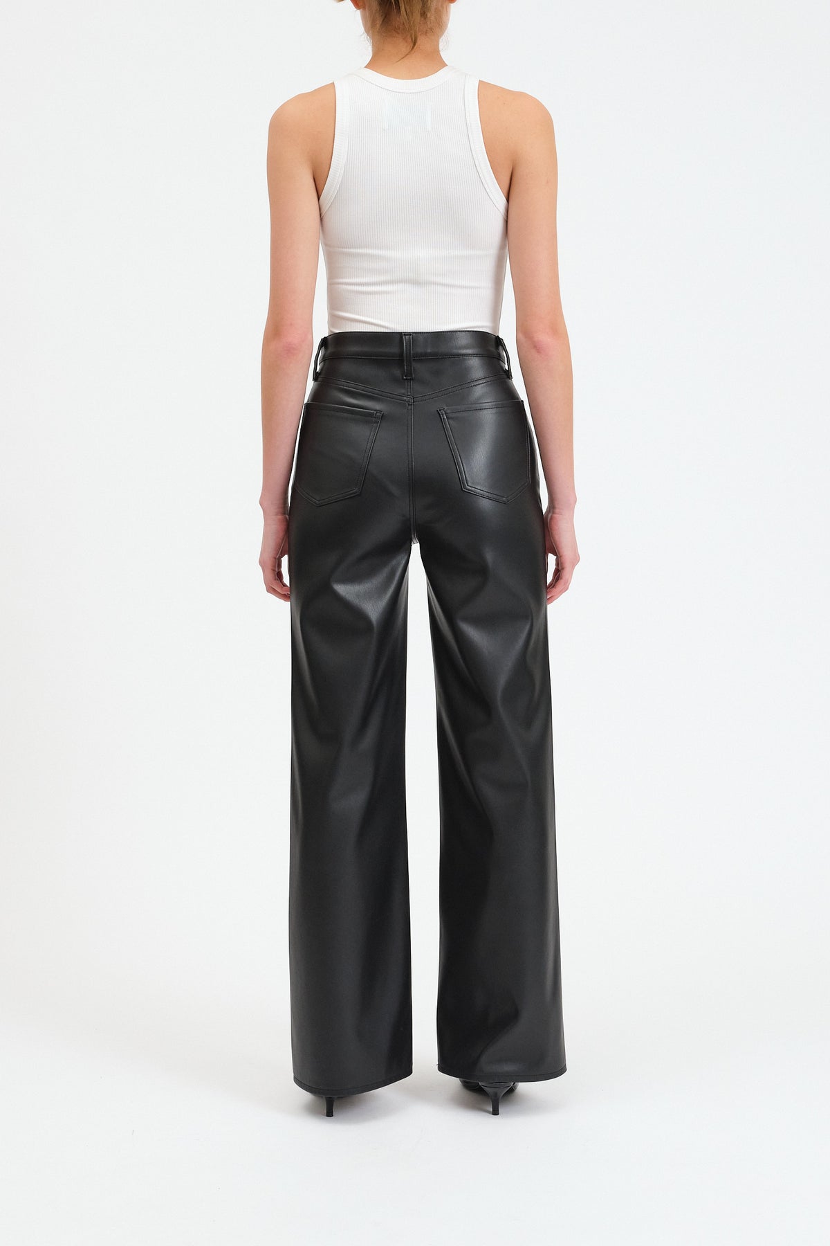 Daze Denim Far Out High Rise Wide Leg in Cinematic