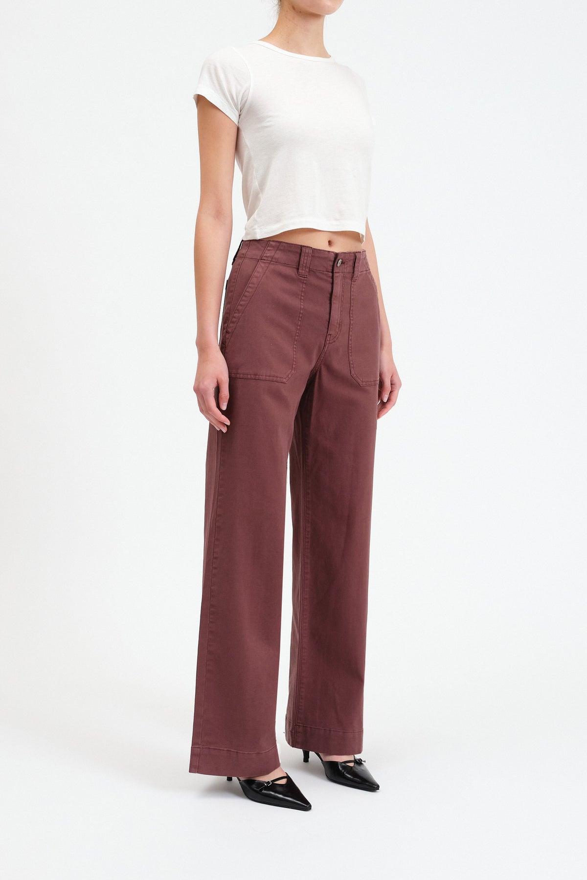 Daze Denim Trooper Wide Leg Jeans