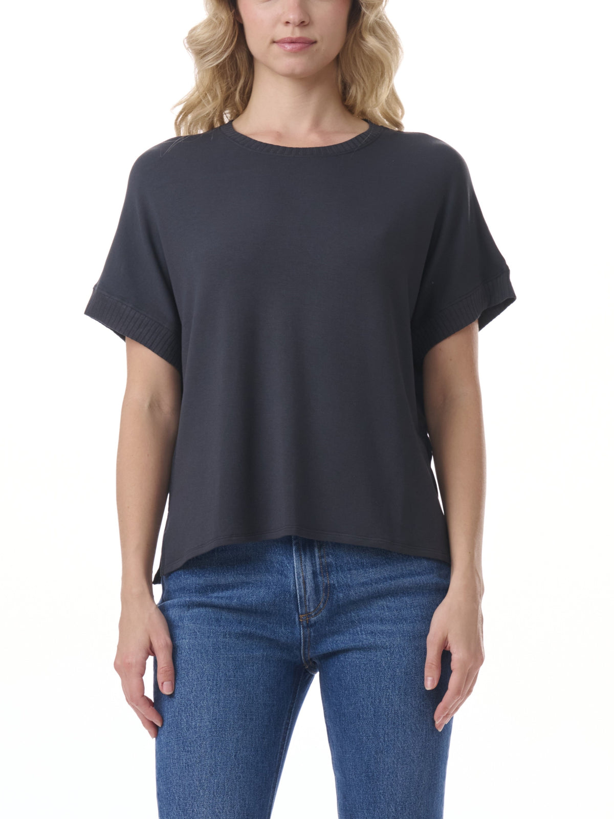 Splendid Eco Supersoft Short Sleeve Sweatshirt