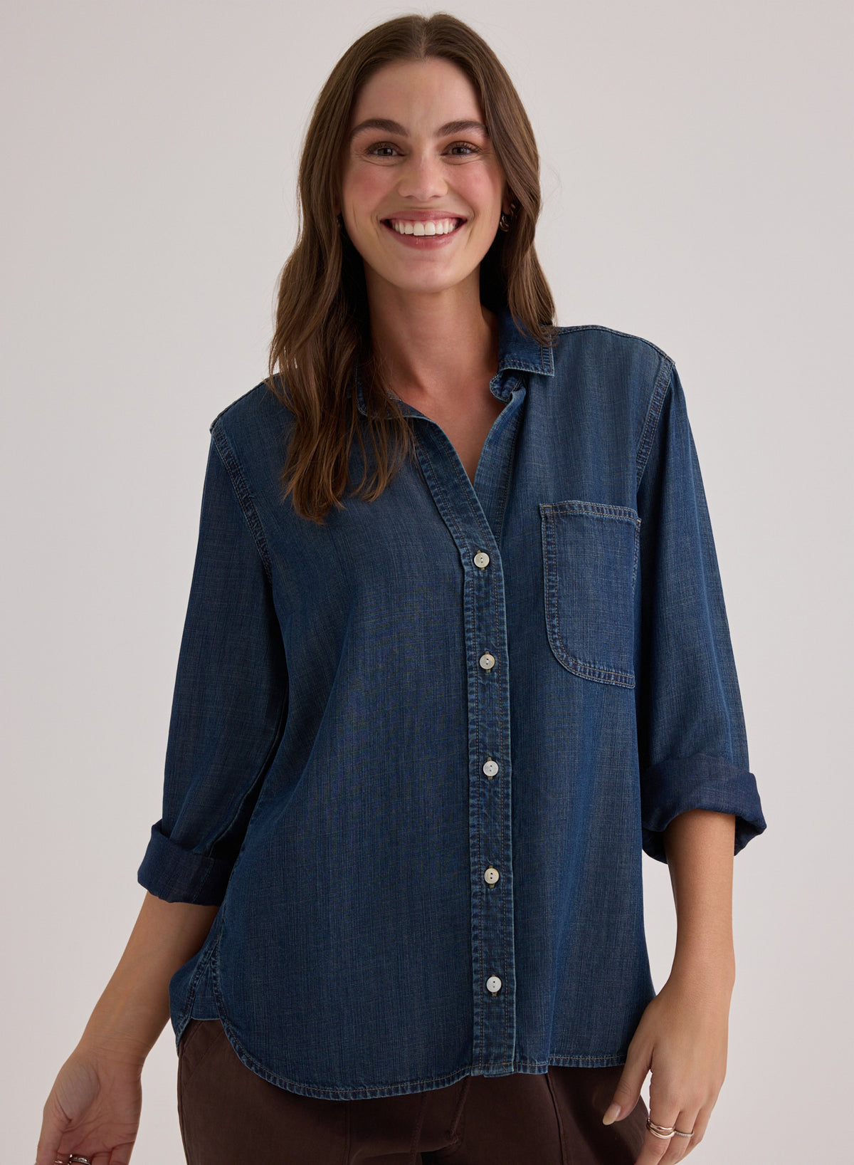 Bella Dahl Shirt Tail Button Down