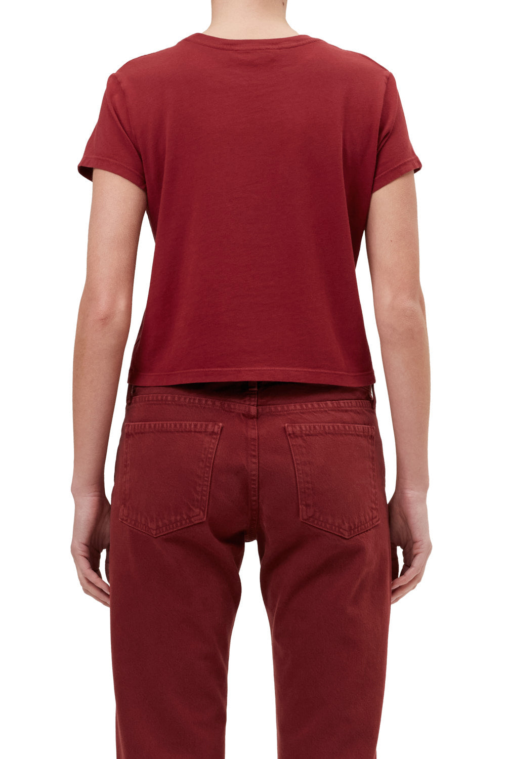 AGOLDE Adine Shrunken Tee