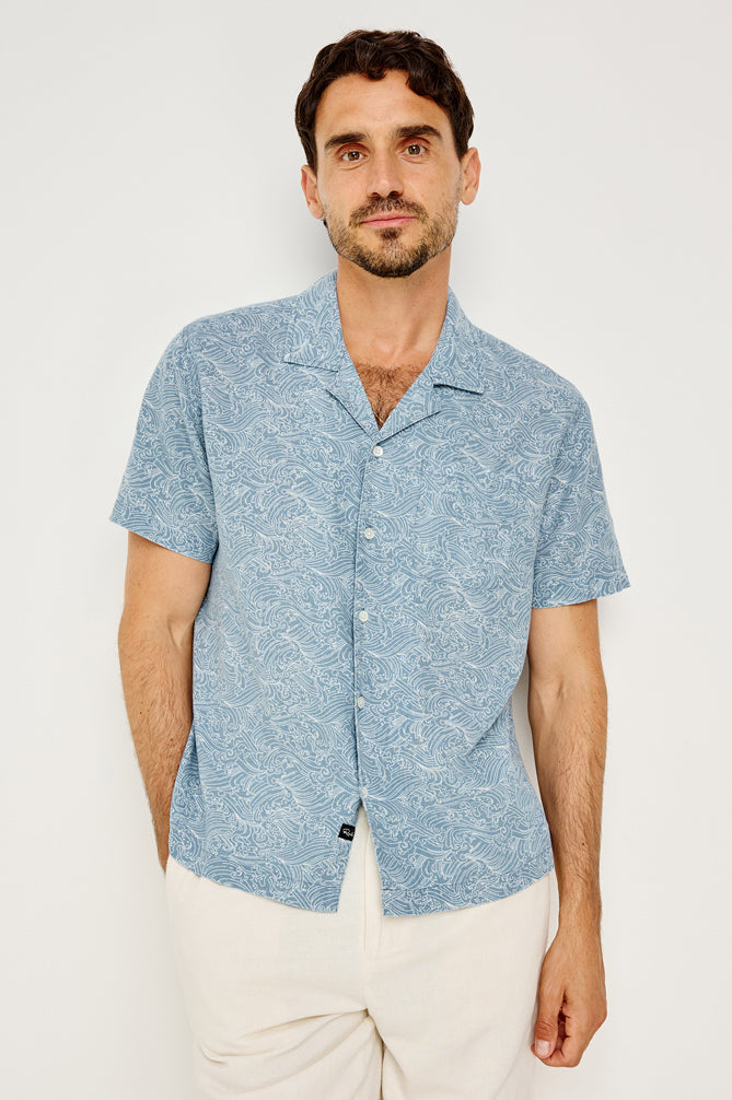 Rails Cash Shirt in Big Wave Wash