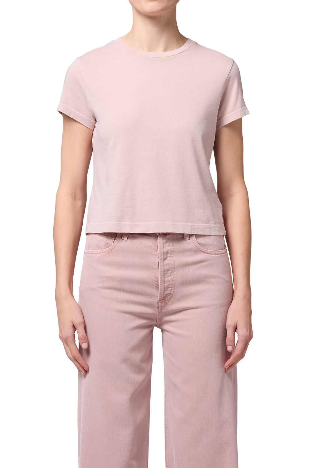 AGOLDE Adine Shrunken Tee
