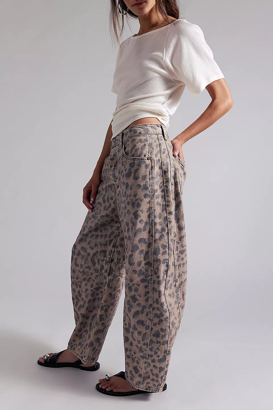 Free People Lucy Off The Shoulder Tee