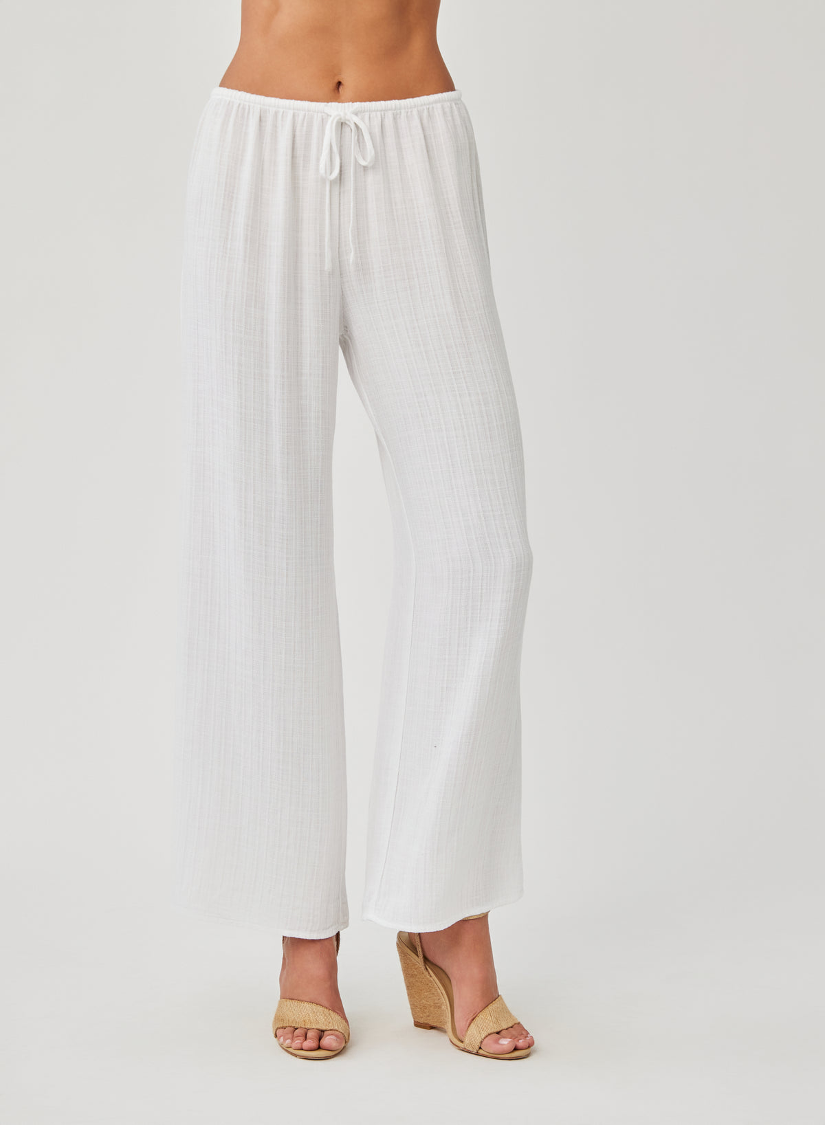 Bella Dahl Wide Leg Pant in Black