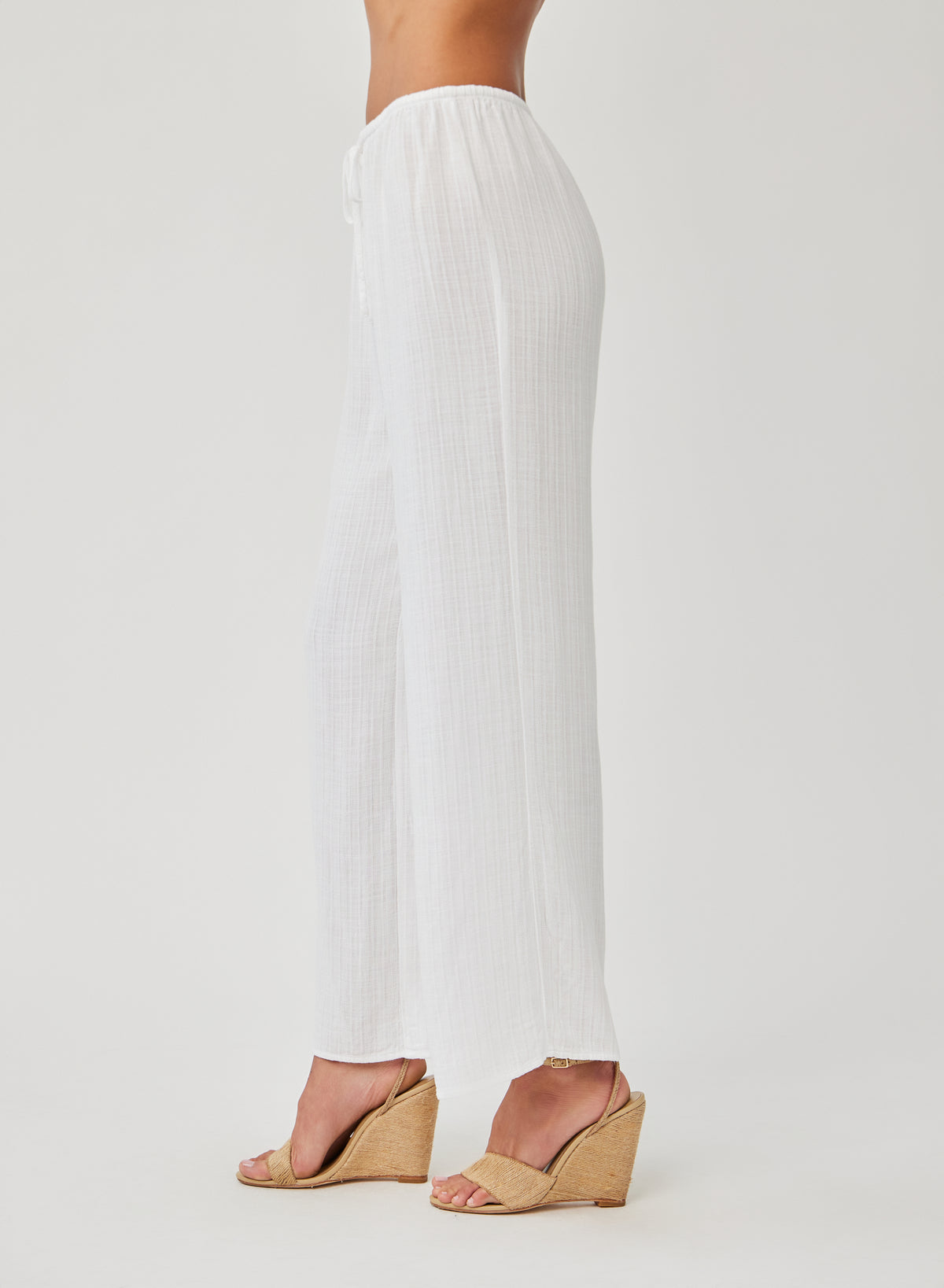 Bella Dahl Wide Leg Pant in Black