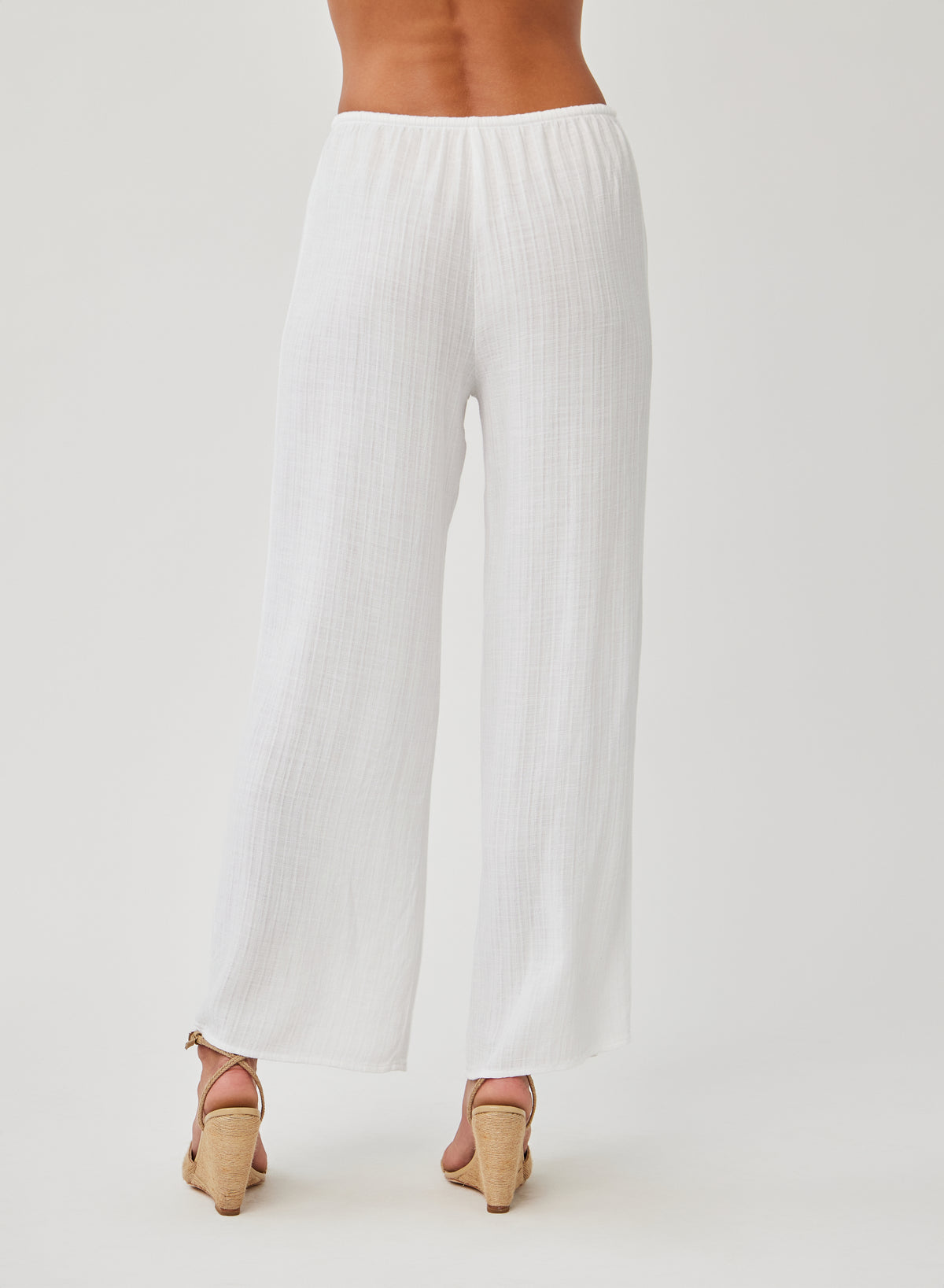 Bella Dahl Wide Leg Pant in Black