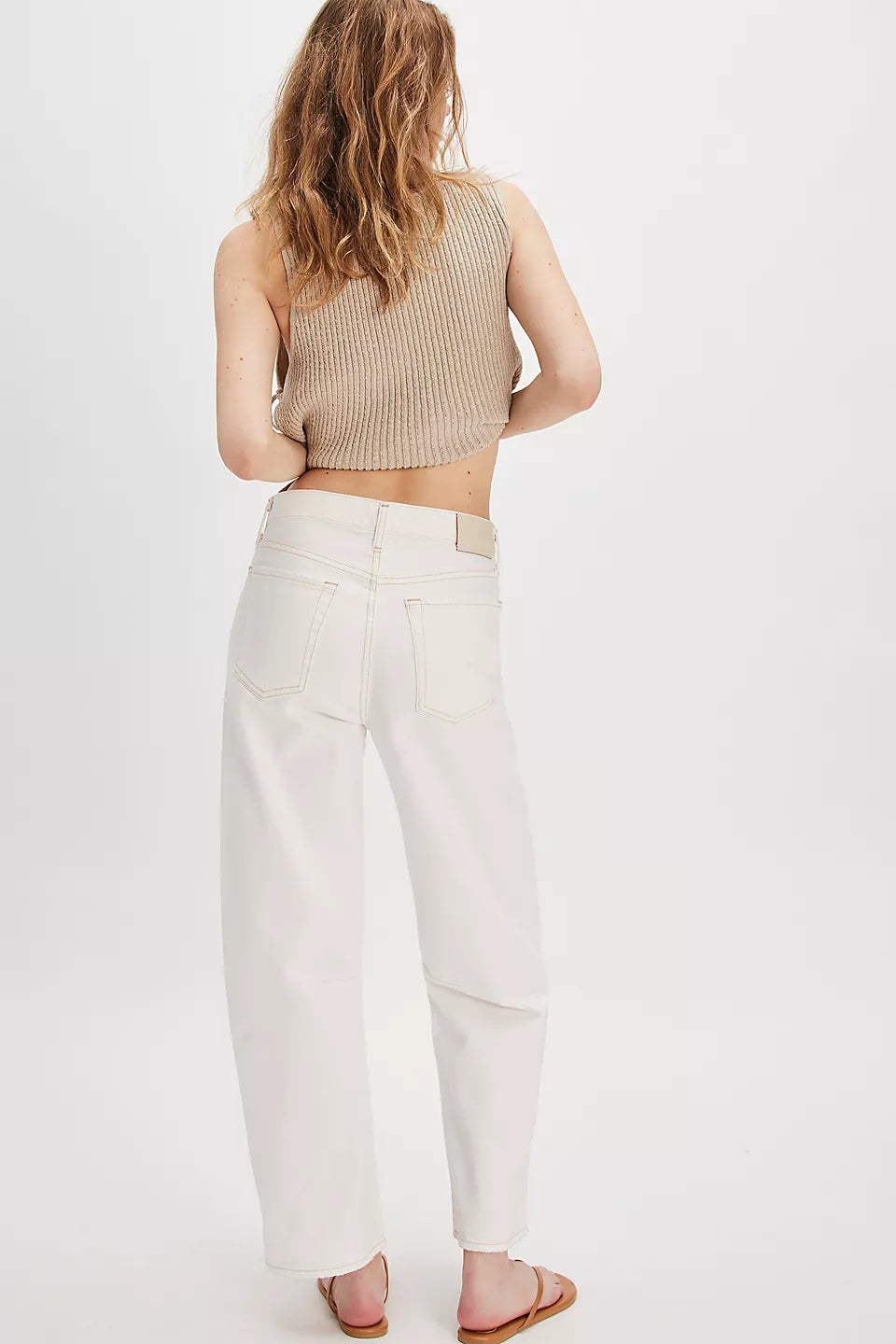 Citizens of Humanity Miro Relaxed Jean in Soft White