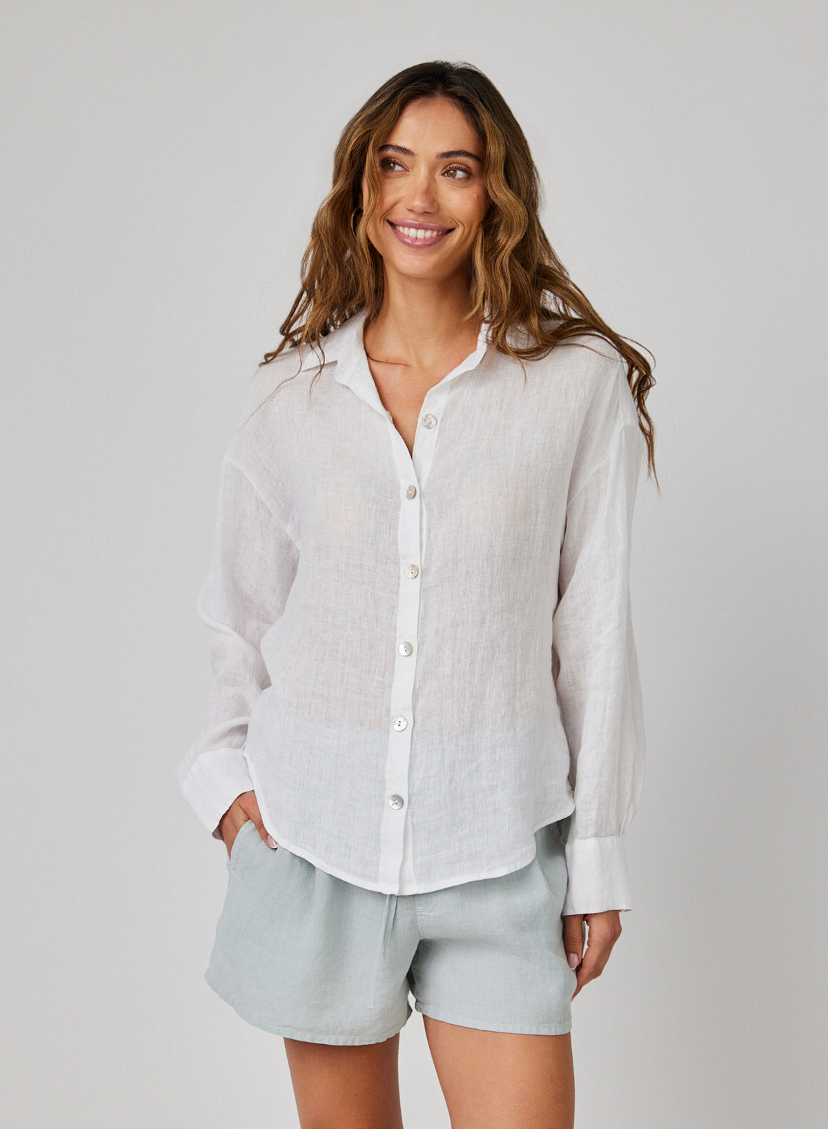 Bella Dahl Boyfriend Button Down Shirt