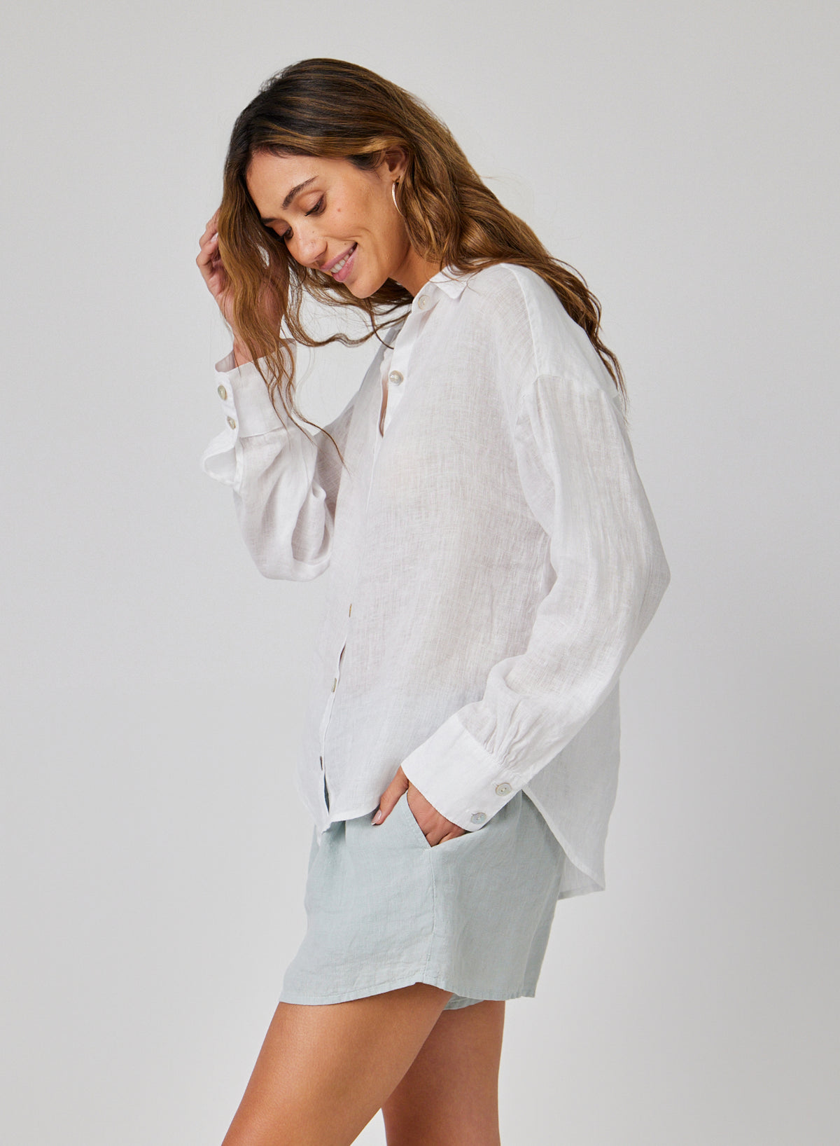 Bella Dahl Boyfriend Button Down Shirt