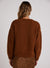 Bella Dahl Drop Shoulder Sweater Bronzed Maple