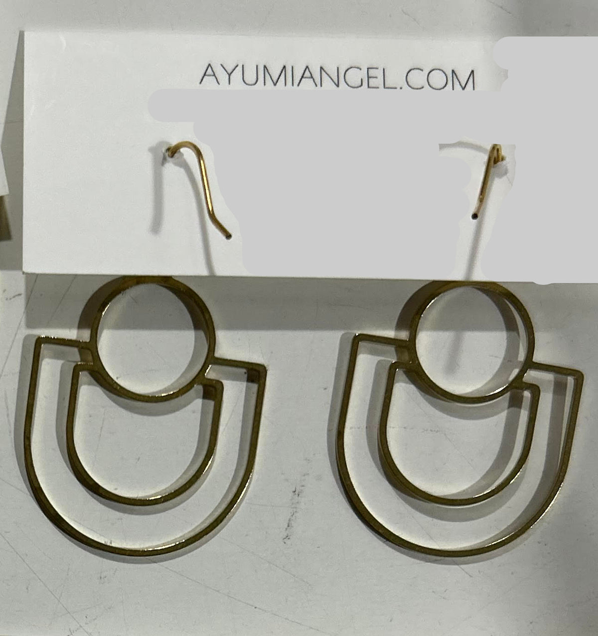 Ayumi Angel Limited Edition Geo Drop Earrings