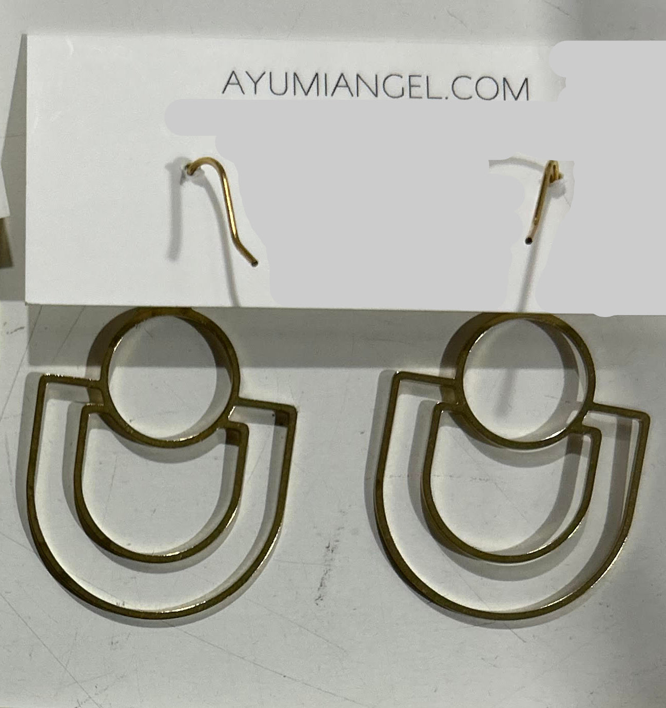 Ayumi Angel Limited Edition Geo Drop Earrings