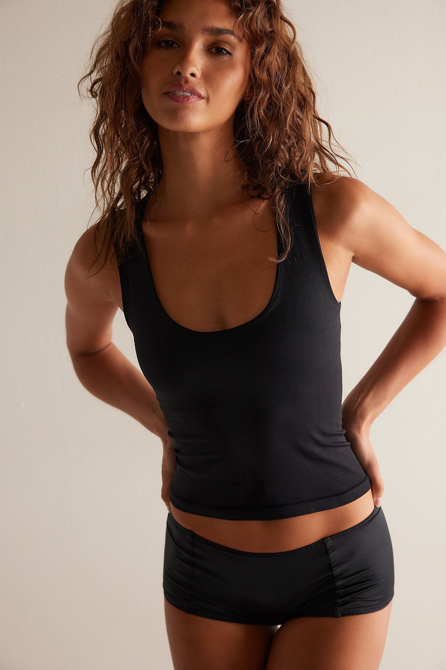 Free People Clean Lines Muscle Cami - Adorn