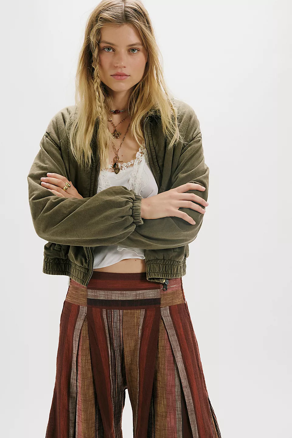 Free People Birdie Washed Jacket