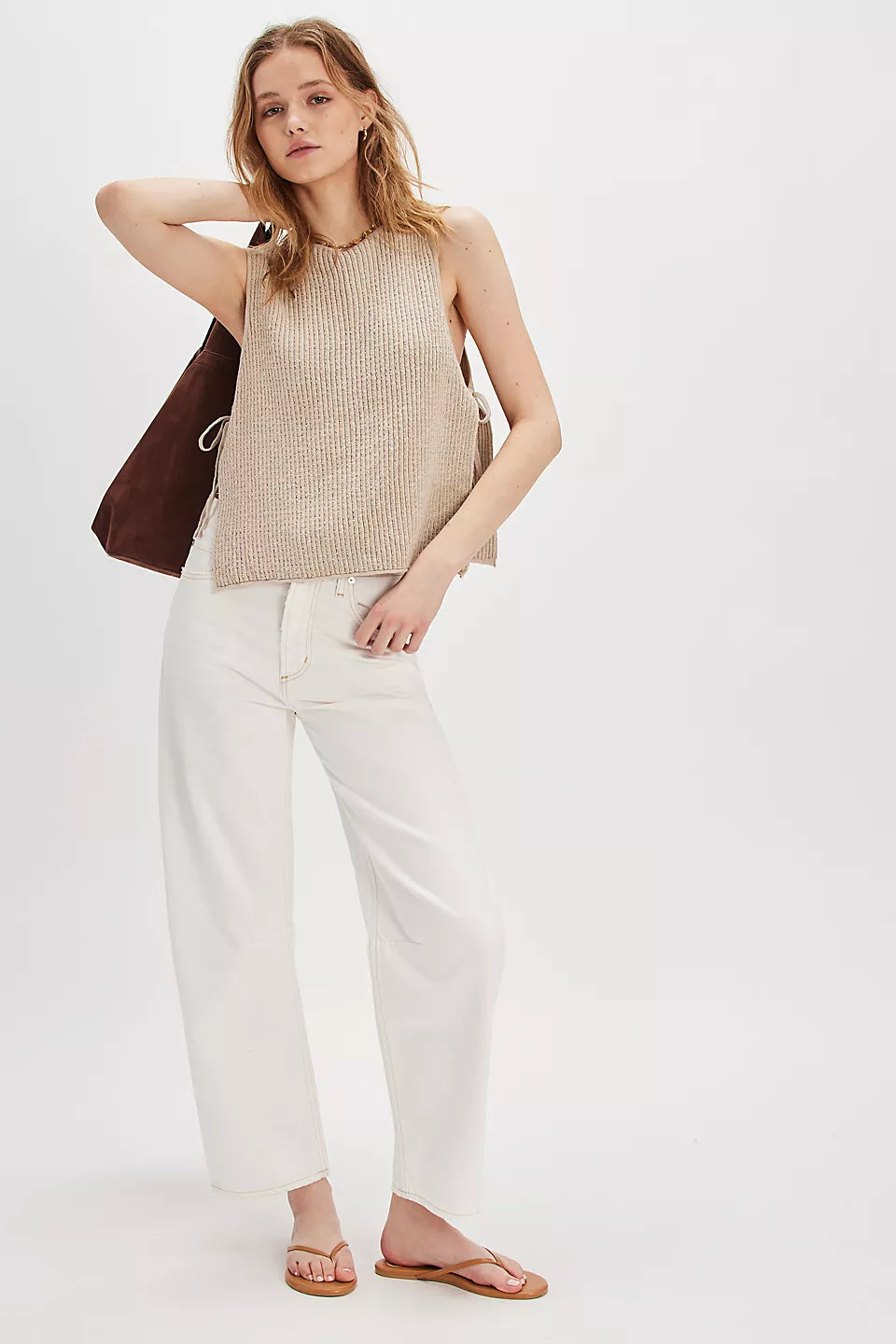 Citizens of Humanity Miro Relaxed Jean in Soft White