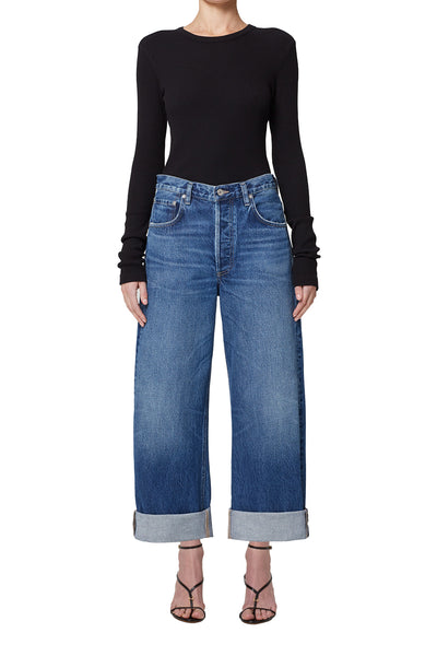 【新品】CITIZENS OF HUMANITY AYLA BAGGY 24 Citizens of Humanity Ayla Baggy in Skylights - Adorn