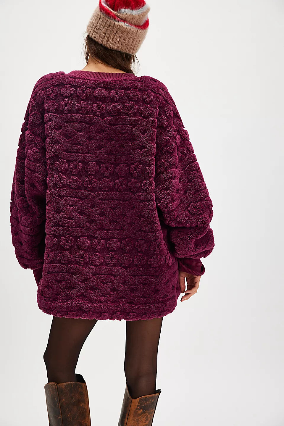 Free People Cable Knit Sweater