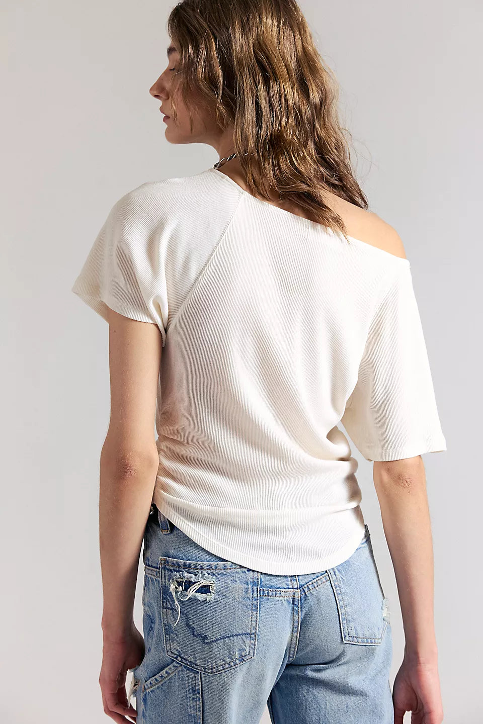 Free People Lucy Off The Shoulder Tee