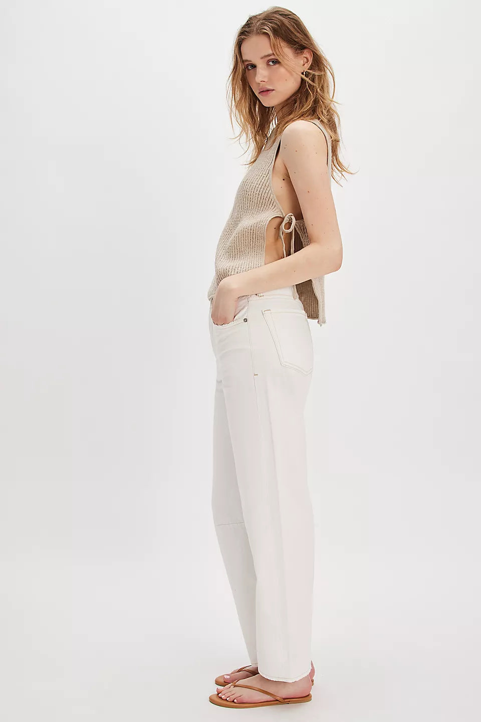Citizens of Humanity Miro Relaxed Jean in Soft White