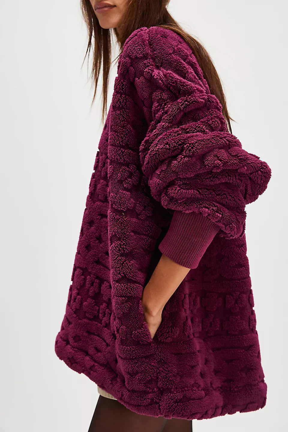 Free People Cable Knit Sweater