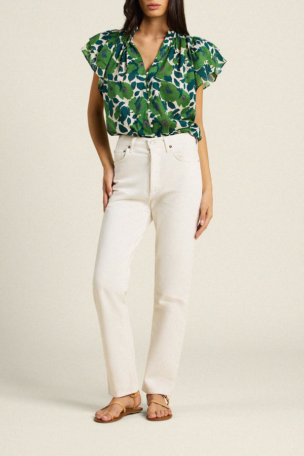 Birds of Paradis by Trovata Violette Blouse